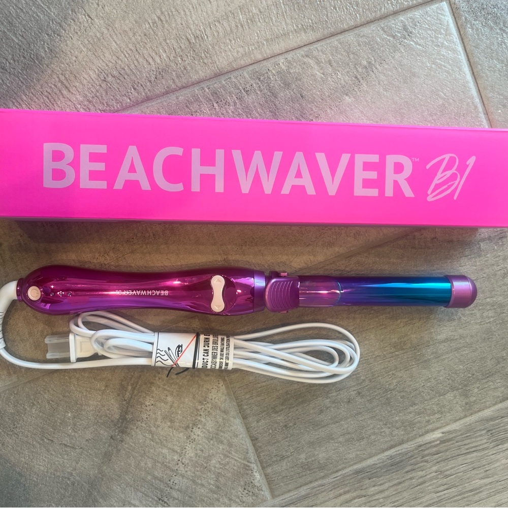 Beachwaver x Jeremy Collection B1 - Titanium Metallic Pink